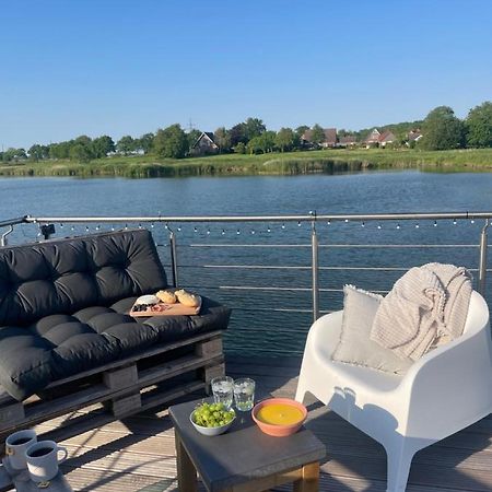 Hausboot Der Frieslaender Im Wangermeer Schillig Eksteriør bilde